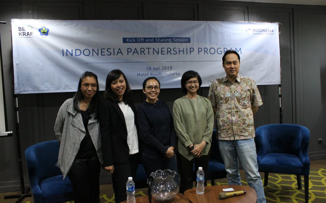 Hadirkan LitRI hingga Sharing Session, Kick Off “Indonesia Partnership Program” Sukses Digelar