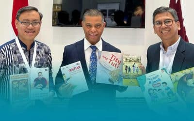 Buku-buku Indonesia Mendapat Perhatian Audiens Doha International Book Fair